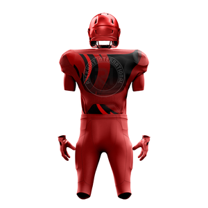 Ensemble d'uniformes de football américain modernes en tissu polyester, conçu pour le confort, la résistance et les hautes performances en équipe - Product Image 2
