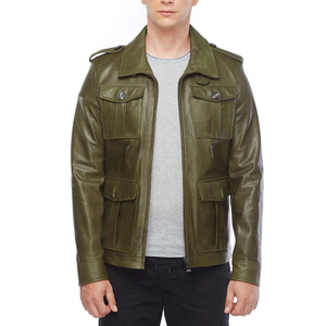 Pakistan Leather <b>Jacket</b> Mens Leather <b>Jacket</b> <b>Cheap</b> <b>Winter</b> Leather <b>Jacket</b> for Men in Wholesale Price OEM Service - Product Image 2