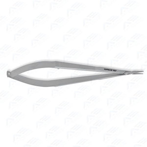 Instruments ophtalmiques en acier inoxydable, porte-aiguilles Castroviejo, instrument médical, mâchoires de 5,5 pouces, poignée plate, 14 cm - Product Image 5