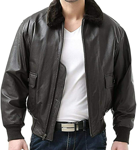 Nouvelle Veste d'Hiver Homme en Cuir Véritable Style Vintage 2025 – Qualité Supérieure, Imperméable, Respirante, Écologique, Tendance Urbaine - Product Image 1