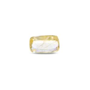 3 Carat Oval Cut Yellow Sapphire Loose Gemstone for Fine Jewelry - Product Image 1