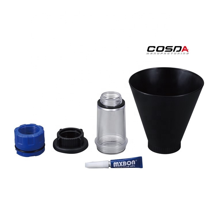 Entonnoir Remplissage Huile 2L + Adaptateur Baïonnette - Compatible Audi, VW, BMW, Mercedes, Porsche, Volvo