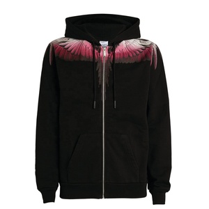 Men <b>Thick</b> <b>Fleece</b> Custom Winter Zipper-Up Hoodie Unisex Ladies Polyester/Cotton 330g Eco-Friendly Sweatshirt - Product Image 1