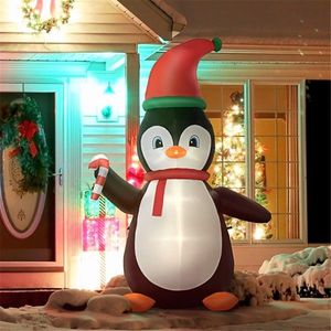 Pupazzo di Neve Gonfiabile Natalizio per Decorazioni Esterne Festive - Product Image 4