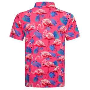 Camisetas Polo Sublimadas para Hombre de Estilo Único, Precio de Fábrica, Diseño Personalizado, Camisetas Sublimadas Estampadas para Hombre, Transpirables, de Manga Corta - Product Image 2