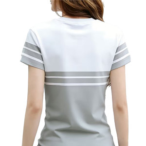 T-shirt de sport extensible haute performance, résistant aux odeurs et à séchage rapide pour femme, idéal pour la course à pied - Product Image 3