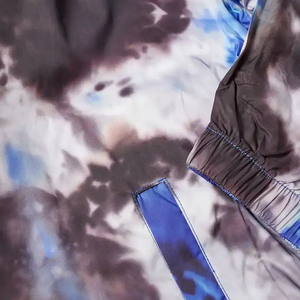 Tie Dye Pattern Lightweight Spring Outerwear Coach <b>Jacket</b> Hoodless Casual Street Style Techwear For Everyone Now - Product Image 5