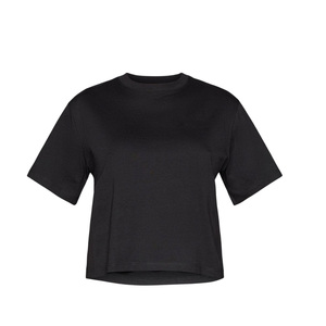 T-shirt court personnalisé pour femme en coton léger, col rond, coupe ajustée, idéal pour l'été – Vente en gros OEM/ODM, tendance - Product Image 1