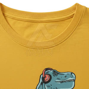 Camiseta Gráfica Transpirable de Algodón para Hombre, Camiseta de Manga Corta con Transferencia Térmica, Impresión DTF, Camiseta Informal de Algodón Suave - Product Image 2