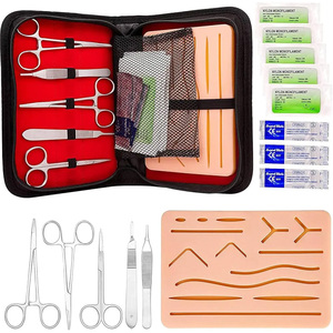 Medical Student Surgical <b>Suturing</b> <b>Kit</b> Steel Manual CE Certified Practice Instrument for Surgery Wounds Closure Volgo Care Intl. - Product Image 1