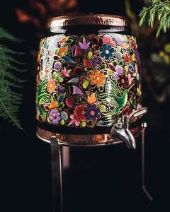 Fontaine à eau moderne en cuivre, esthétique traditionnelle, écologique, double paroi, grande capacité pour bureaux et maisons - Product Image 2