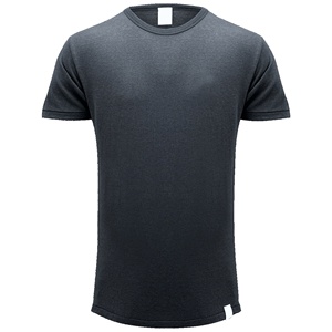 Camiseta Lisa de Alta Calidad, Camiseta Blanca de Algodón, Camiseta Azul Marino Personalizada, Camisetas para Hombre, Proveedor Mayorista - Product Image 1