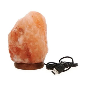 Lámpara de Sal del Himalaya de Primera Calidad, Tallada, Estilo Moderno, Personalizable, Decoración para el Hogar - Product Image 1