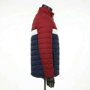 Puffer Jackets Wholesale Custom OEM Printed Puffer Jacket Men Customized Logo Casual Shiny Puffer Jackets <b>Winter</b> for Men - Product Image 2