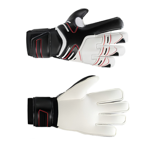Gants de gardien de but pour enfants et jeunes, unisexes, en PU, fermeture à boucle, protection des doigts et du pouce, durables, légers, pour usage sportif - Product Image 1