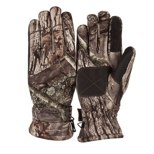 Meilleurs gants de chasse camouflage, isolés, thermiques, en spandex, imperméables, respirants, unisexes, tactiques, avec fermeture à cordon - Product Image 1