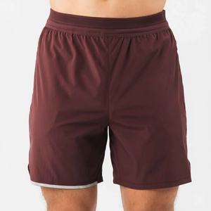 กางเกงขาสั้นออกกำลังกายผู้ชายโลโก้แบบกำหนดเองที่ดีที่สุด ผ้าฝ้าย 100% แห้งเร็ว กันลม ระบายอากาศ เป็นมิตรกับสิ่งแวดล้อม สไตล์ลำลอง แฟชั่นแนวสตรีท สำหรับฟิตเนสและวิ่ง - Product Image 1