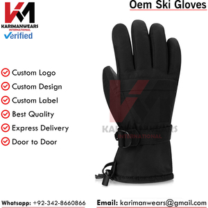 Guantes de nieve profesionales con aislamiento térmico, impermeables, transpirables y de ajuste cómodo - Product Image 4