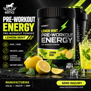 Concentrado de Proteína de Suero de Leche Elma Food 1KG Sin Azúcar Añadido 50 Porciones Fórmula de Crecimiento Muscular con BCAA Proteína en Polvo Sin GMO - Product Image 1