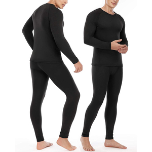 Leggings de sport pour hommes, respirants, haute élasticité, compression, polyester, manches longues, toutes saisons, musculation, entraînement - Product Image 1