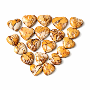 Cœur en jaspe Mookaite naturel poli, pierre de guérison pour le Feng Shui, le Reiki, la méditation, la décoration énergétique - Chakralume Vente en gros - Product Image 6