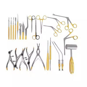 Ensemble d'instruments de rhinoplastie 57 pièces Instruments chirurgicaux ORL en acier inoxydable Certifié CE Qualité A+ Manuel MOL Sécurité - Product Image 1