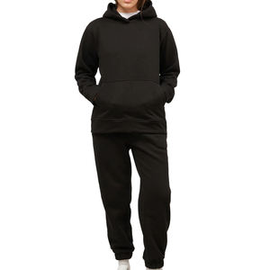 Conjunto de chándal personalizado con estampado puff y cremallera, OEM, calidad premium, pantalones de chándal personalizados, marca Dropshipping - Product Image 4