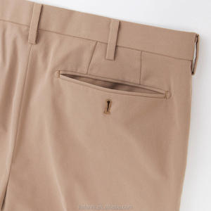Pantalon de Costume Homme Blanc Sur Mesure de Haute Qualité, Coupe Slim, en Coton, Spandex et Polyester, Style Italien, Respirant, avec Fermeture Éclair à la Taille - Product Image 3