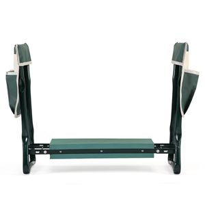 Portable Outdoor 2-in-1 Green <b>Garden</b> Stool and Kneeler <b>Garden</b> Bench with Tool Bags and <b>Kneeling</b> <b>Pad</b> Gift <b>for</b> Parents - Product Image 2