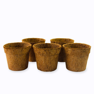 Best deal <b>coconut</b> fiber pot plant starter <b>cups</b> coco coir pots for indoor hydroponic system - Product Image 6