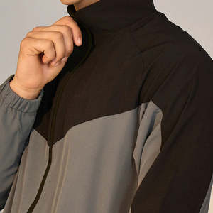 Ensemble de survêtement décontracté pour homme, deux pièces, avec veste et pantalon, ensemble de vêtements de sport classiques pour homme mature, automne - Product Image 6