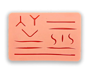 Kit d'entraînement à la suture pour étudiants en médecine, instruments en acier inoxydable, coussin en silicone, ensemble de formation pour la chirurgie plastique, garantie 1 an - Product Image 3