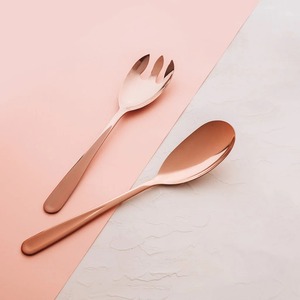 Juego de Servidores de Ensalada de Lujo para Servicio a Mesa, Colección de Acero Inoxidable para Restaurantes de Alta Gama - Product Image 4