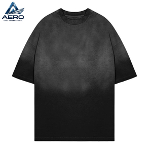 Custom Made New Trendy <b>Men's</b> Casual Wear Short Sleeve Top Wholesale Rate Breathable Sportswear Stylish Acid <b>Wash</b> T-Shirts - Product Image 1
