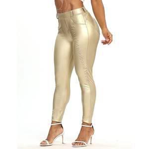 Pantalones de Yoga de Cintura Media para Mujer, Ropa Deportiva de Invierno, Transpirables, de Lona - Product Image 1