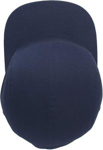 Gorra Plana de 5 Paneles Unisex Azul Marino Sólido de Algodón, Estilo Casual para Adultos, Uso en las Cuatro Estaciones - Product Image 4