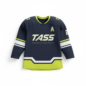 ชุดฮอกกี้น้ำแข็งแบบระบายอากาศได้ ผลิตตามสั่ง ขายส่ง OEM - Product Image 2