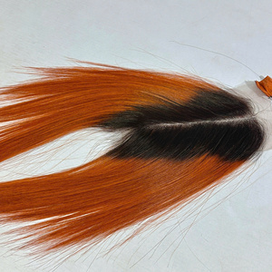Extensions de cheveux humains Ksix vierges vietnamiennes en gros (2x6 13x4 4x4 5x5 6x6) Super Double Drawn Machine Double Weft K26 - Product Image 5