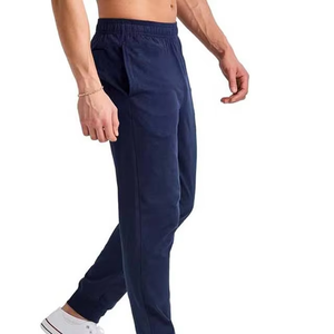 Pantalon de jogging large en toile pour homme, décontracté, taille mi-haute, pour le sport et le fitness - Product Image 3