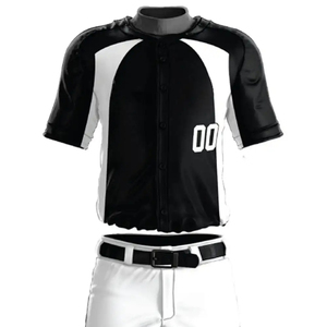 Adult Men Baseball Uniform Complete Set Pullover Top Piped Pants <b>Knicker</b> Style Home Complete Men Baseball Uniform Top Pants Sock - Product Image 3