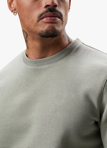 Sweat-shirt à col rond surdimensionné OEM personnalisé pour homme, vente en gros, haute qualité, unisexe, impression frontale, logo brodé, sweat à capuche - Product Image 6