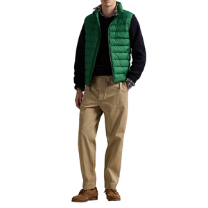 Men Custom Logo Puffer Vest Winter Sleeveless Jacket Quilted Warm Body Warmer Lightweight Outdoor OEM Supplier - Product Image 6