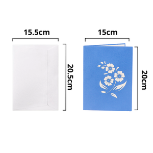 Flower <b>Paper</b> Box 3D pop up Card <b>Handmade</b> Greeting Card Roses Pop up cards 3D New York 3D Card Pop Up <b>Paper</b> Craft Greeting Card - Product Image 2