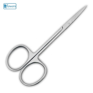 Ciseaux économiques à grandes poignées, lame inférieure dentelée, logos personnalisés, ciseaux les plus vendus - Product Image 1