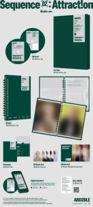 AND2BLE - [ SÉQUENCE 02 : ATTRACTION ] (Version BINDER) Album CD KPOP, best-seller en Corée, pour tous les âges - Product Image 4