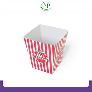 Cajas de Palomitas de Maíz de Papel de 32 oz, Estilo Cubeta, Desechables y Ecológicas, de Calidad Excepcional, Personalizables, Directamente del Vendedor Indio - Product Image 4