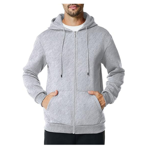 Sudadera de Felpa Premium para Hombre, 400G, Algodón y Spandex |   Suéter de Invierno de Corte Holgado y Regular, Tejido Grueso |   Transpirable, de secado rápido, sólido - Product Image 2