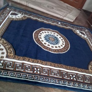 Tapis de sol haut de gamme en jute naturelle tissé à la main, moderne, texturé, rembourré, antidérapant, adapté aux animaux domestiques, lavable, pour cuisine - Product Image 3