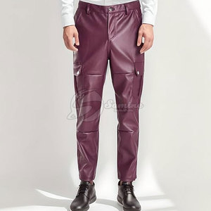 กางเกงหนังมอเตอร์ไซค์ผู้ชายขายดี ผลิตจากโรงงาน ขายส่ง คุณภาพดีที่สุด - Product Image 2