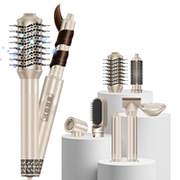 Multi-styler professionnel 8-en-1 compact et portable avec contrôle intelligent de la température et accessoires de bouclage automatique 110 000 tr/min